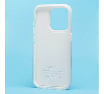 Чехол-накладка - SC346 для "Apple iPhone 15 Pro" (white) (232459)#2034776