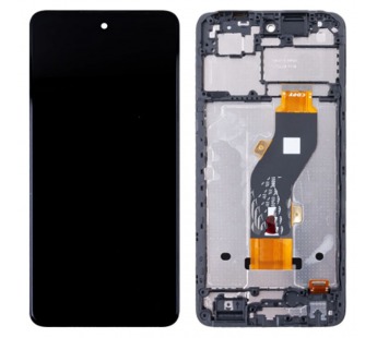 Дисплей для Tecno Spark 20C (BG7n) модуль с рамкой Черный - OR#2070031
