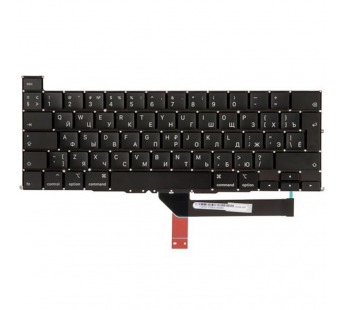 Клавиатура для ноутбука MacBook Pro 16" A2141 (2019, Г-образный Enter RU) Черный#2071232