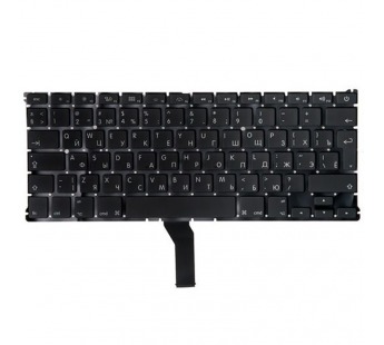 Клавиатура для ноутбука MacBook Air 13" A1369 (2010, Г-образный Enter RU) Черный#2071227