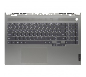 Топ-панель для Lenovo ThinkBook 16p G2 ACH серебряная#2026646