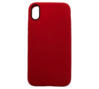 Чехол iPhone XR Silicone Case TPU (с Лого) (тех упак) Красный#2030183