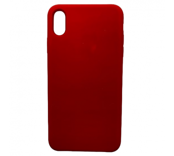 Чехол iPhone XS Max Silicone Case №14 с Лого в упаковке Красный #2030175