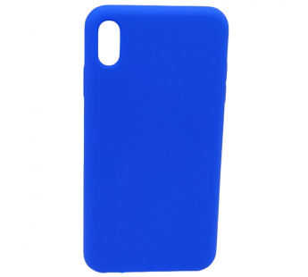 Чехол iPhone XS Max Silicone Case №40 с Лого в упаковке Сапфир#2030172