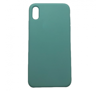 Чехол iPhone XS Max Silicone Case №44 с Лого в упаковке Голубое море#2030171