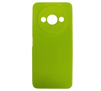 Чехол силиконовый Xiaomi Redmi А3/A3X/POCO C61 Silicone Cover Nano салатовый#2086932