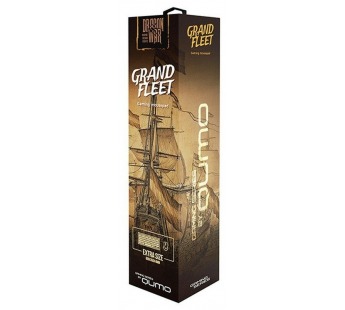 Коврик для компьютерной мыши Qumo Grand Fleet 800*350*4 (повр. уп.) (brown/gray) (234888)#2027308