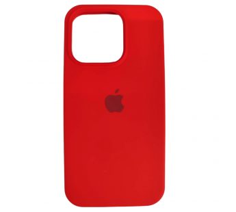 Чехол силиконовый Silicone Case ORG iPhone 15 Pro красный#2032331