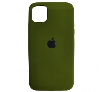 Чехол силиконовый Silicone Case ORG iPhone 11 хаки (13)#2031748