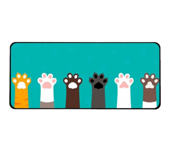 Коврик для мышки Vixion MP53 300x700x3 мм Лапки котят#2027670