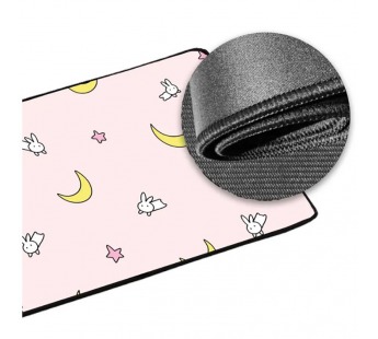 Коврик для мышки Vixion MP54 300x700x3 мм Зайчики и звезды#2027650