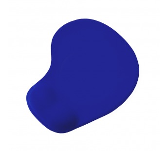 Коврик для мышки Тип 8 овальный с поддержкой запястья (синий)#2031052