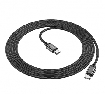 Кабель USB-C BOROFONE BX87 60W Type-c/Type-c черный 2м#2027794