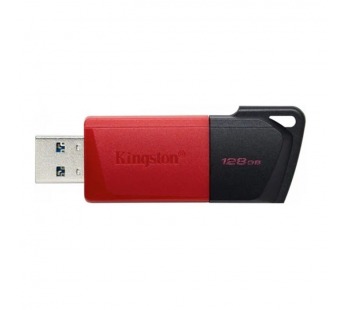 USB-флеш (USB 3.2) 128GB Kingston DataTraveler Exodia M Черный/красный#2042821