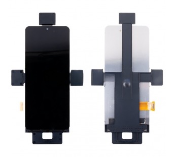 Дисплей для Samsung Galaxy Z Flip4 (F721B) в сборе с тачскрином внутренний 6.7" Черный - OR (SP)#2036864
