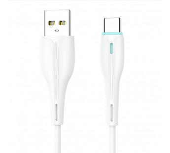 Кабель USB - Type-C SKYDOLPHIN S48T (повр. уп.) 100см 3A  (white) (234962)#2028464