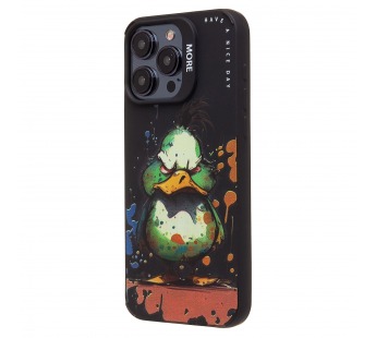 Чехол-накладка - SC335 для "Apple iPhone 15 Pro Max" (утка) (black) (233091)#2031614