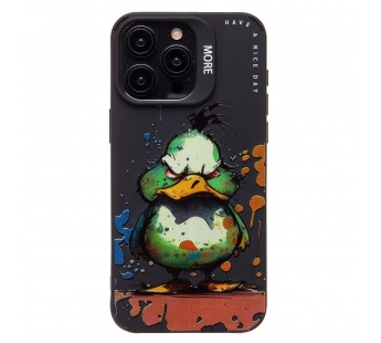 Чехол-накладка - SC335 для "Apple iPhone 15 Pro Max" (утка) (black) (233091)#2031613