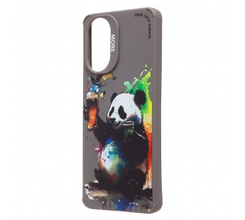 Чехол-накладка - SC335 для "Realme C67 4G"  (панда) (grey) (233142)#2091357