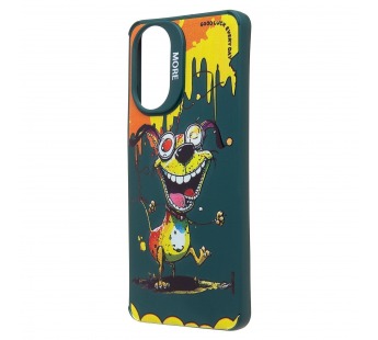 Чехол-накладка - SC335 для "Realme C67 4G"  (собака) (dark green) (233143)#2091355