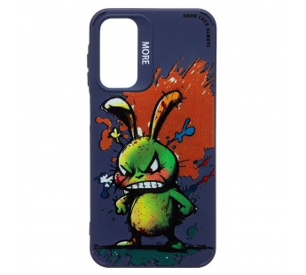 Чехол-накладка - SC335 для "Samsung Galaxy A15 5G"  (заяц) (dark blue) (233014)#2031524