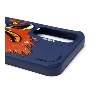 Чехол-накладка - SC335 для "Samsung Galaxy A25"  (заяц) (dark blue) (233126)#2084523