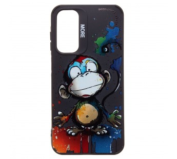Чехол-накладка - SC335 для "Samsung Galaxy A25"  (обезьяна) (black) (233125)#2030800