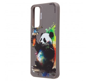 Чехол-накладка - SC335 для "Samsung Galaxy A25"  (панда) (grey) (233132)#2084532