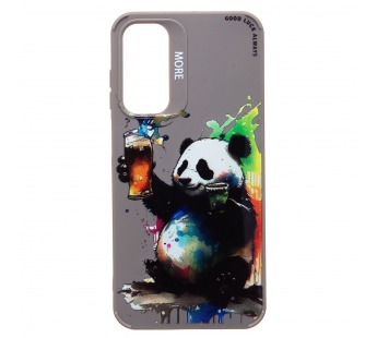 Чехол-накладка - SC335 для "Samsung Galaxy A25"  (панда) (grey) (233132)#2030802