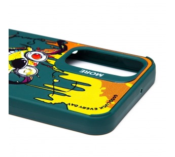 Чехол-накладка - SC335 для "Samsung Galaxy A25"  (собака) (dark green) (233133)#2084538