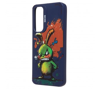 Чехол-накладка - SC335 для "Samsung Galaxy A55"  (заяц) (dark blue) (233022)#2091459