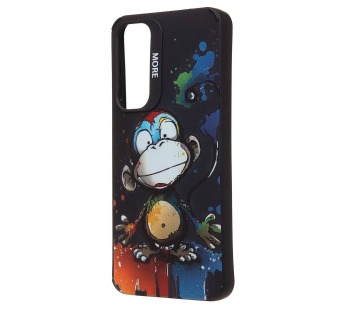 Чехол-накладка - SC335 для "Samsung Galaxy A55"  (обезьяна) (black) (233021)#2091449