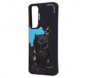 Чехол-накладка - SC335 для "Samsung Galaxy A55" (черный кот) (black) (233024)#2031535