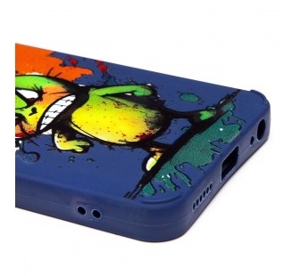 Чехол-накладка - SC335 для "TECNO Spark 20/Spark 20C" (заяц) (dark blue) (233118)#2101971