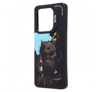 Чехол-накладка - SC335 для "TECNO Spark 20" (черный кот) (black) (233120)#2091514