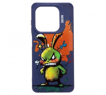 Чехол-накладка - SC335 для "TECNO Spark 20C"  (заяц) (dark blue) (233114)#2030827