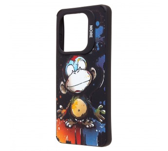 Чехол-накладка - SC335 для "TECNO Spark 20C"  (обезьяна) (black) (233113)#2091510