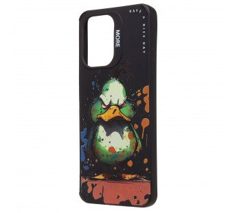 Чехол-накладка - SC335 для "Xiaomi Redmi 13C 4G/Poco C65" (утка) (black) (233051)#2033274