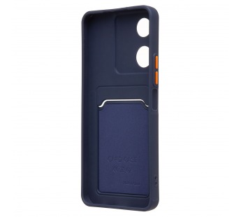 Чехол-накладка - SC337 с картхолдером для "Honor X5 Plus" (dark blue) (233926)#2031716