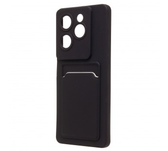 Чехол-накладка - SC337 с картхолдером для "TECNO Spark 20 Pro 5G" (black) (234021)#2091606