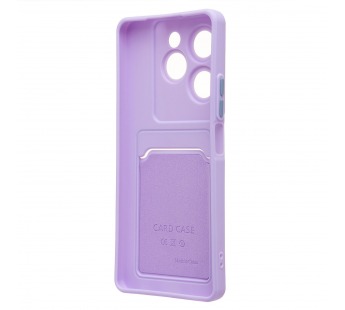 Чехол-накладка - SC337 с картхолдером для "TECNO Spark 20 Pro 5G" (light violet) (234023)#2091601