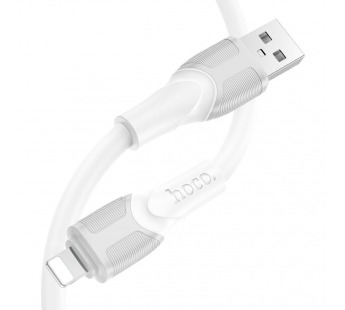 Кабель USB - Apple lightning HOCO X106 2.0м, 2.4A, 12Вт (белый)#2035901