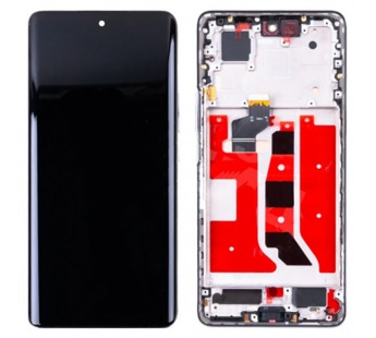 Дисплей для Huawei Honor 50 (NTH-NX9) модуль с рамкой Серебро - OR#2069895