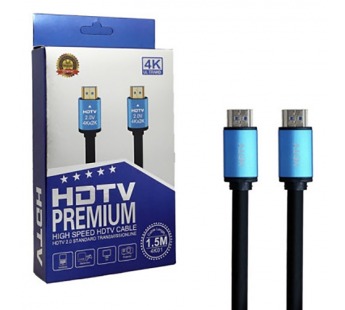 Кабель HDMI 4K 2.0 high speed 1,5м (силиконовый)#2141922