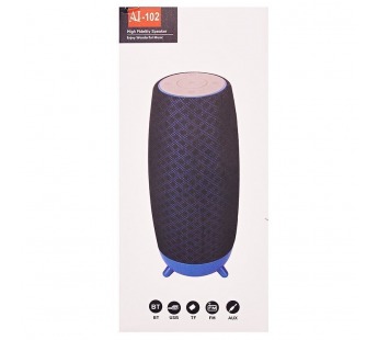 Портативная акустика - AI-102 (повр.уп) bluetooth/USB/microSD/AUX (blue) (230800)#2029686