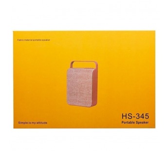 Портативная акустика Canvas HS-345 bluetooth 4.0 (повр.уп) (red) (230798)#2029688