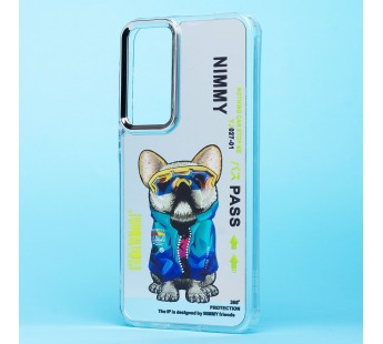 Чехол-накладка - PC092 для "Samsung Galaxy A35" (собака) (transparent) (233151)#2031347