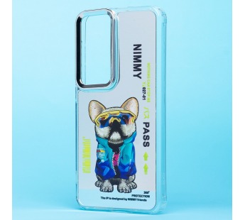 Чехол-накладка - PC092 для "Samsung Galaxy S24" (собака) (transparent) (233161)#2031321