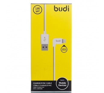 Кабель USB - Apple lightning budi M8J147 (повр. уп) 120см 1,5A  (white) (223424)#2031732