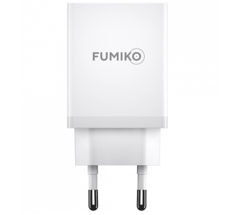 Сетевое ЗУ FUMIKO CH12 (1USB/2.4A) белое#2042837